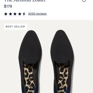 Rothy's almond loafer flats